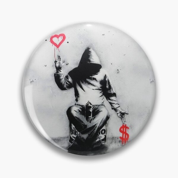 Item preview, Banksy Love Over Money Iconic Street Art designed and sold by WE-ARE-BANKSY.