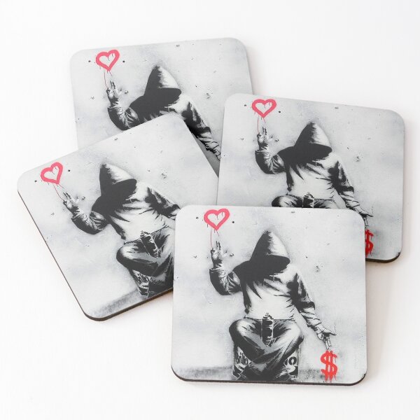 Item preview, Banksy Love Over Money Iconic Street Art designed and sold by WE-ARE-BANKSY.