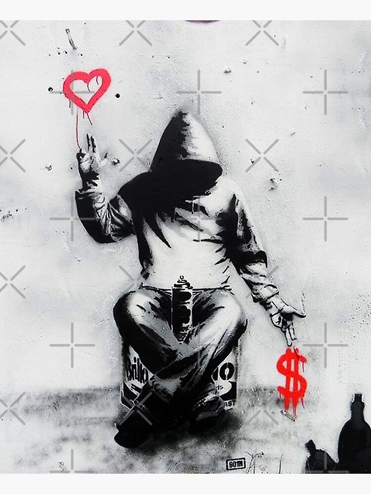 Affiche Murale Encadrée Banksy Festival