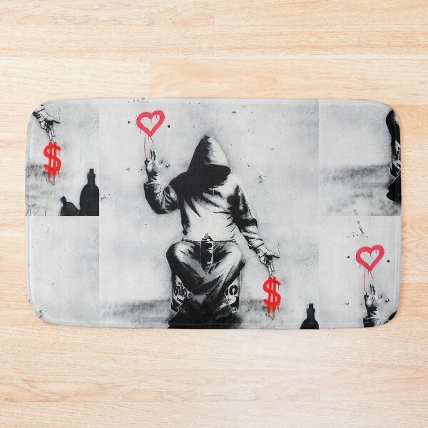 Item preview, Banksy Love Over Money Iconic Street Art designed and sold by WE-ARE-BANKSY.