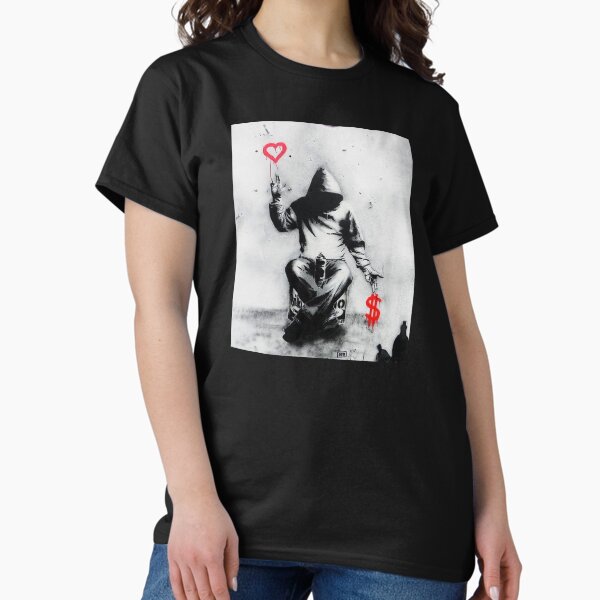 Item preview, Banksy Love Over Money Iconic Street Art designed and sold by WE-ARE-BANKSY.