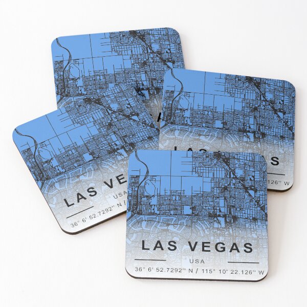 Item preview, LAS VEGAS CİTY ROAD MAP POSTER designed and sold by rashadat.