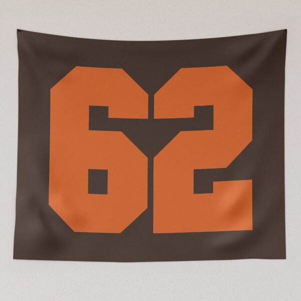 Item preview, 62 Number Cleveland Sports Sixty-Two Brown Jersey designed and sold by HelloFromAja.