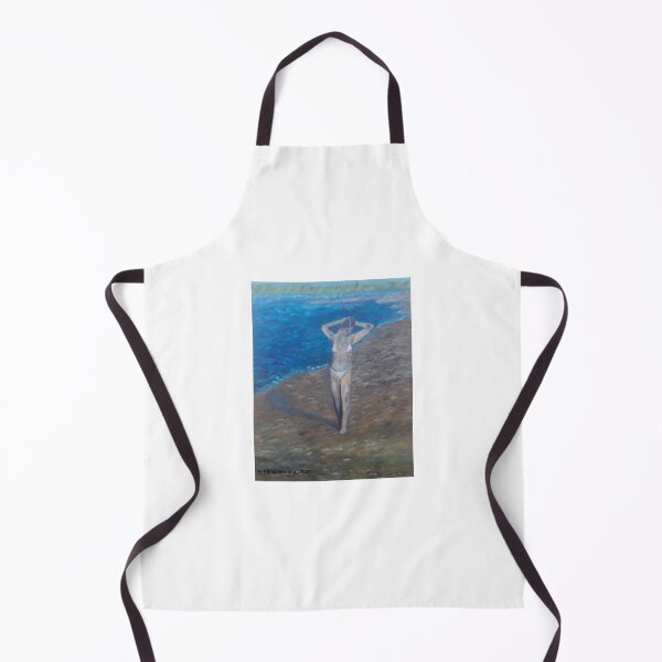 Item preview, blue sea peace sand girl designed and sold by Hanspeter Imp.