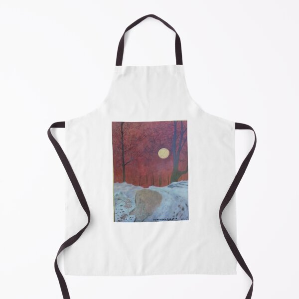 Item preview, red heaven moon snow designed and sold by Hanspeter Imp.