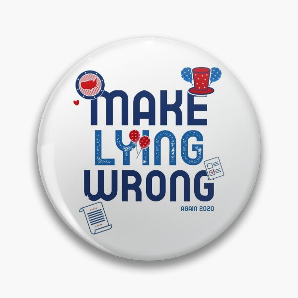 Item preview, make lying wronge again 2020 , #vote designed and sold by alexandrutarcan.