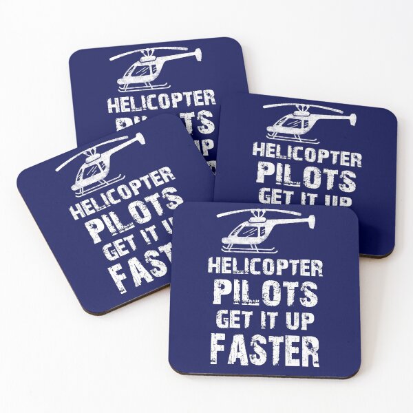 Item preview, Funny Helicopter Pilot  Get It Up Faster Gift Idea Distressed designed and sold by niftee.
