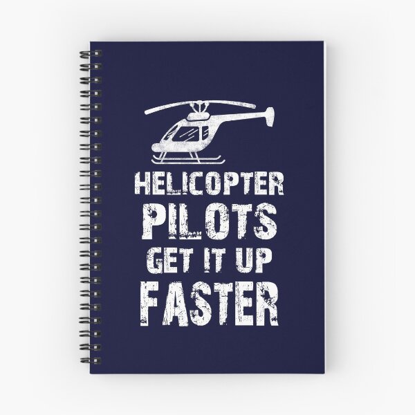Item preview, Funny Helicopter Pilot Get It Up Faster Gift Idea Distressed designed and sold by niftee.