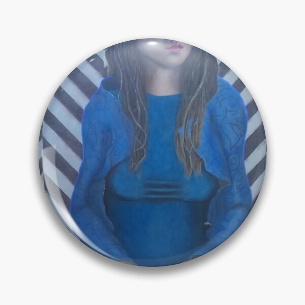 Item preview, Portrait sit blue eye designed and sold by Hanspeter Imp.