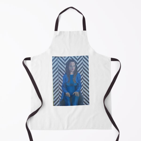 Item preview, Portrait sit blue eye designed and sold by Hanspeter Imp.