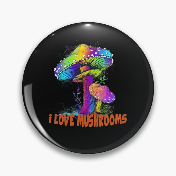 Item preview, I love mushrooms; Colorful mushrooms, funny gift idea, mushrooms designed and sold by ThommyBLN.