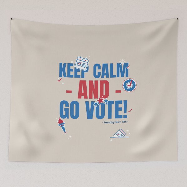 Item preview, keep calm and go vote designed and sold by alexandrutarcan.