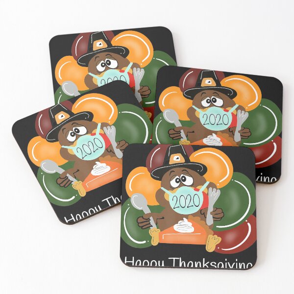 Item preview, Happy thanksgiving door hanger  Turkey Face Mask 2020 designed and sold by KhanWill.