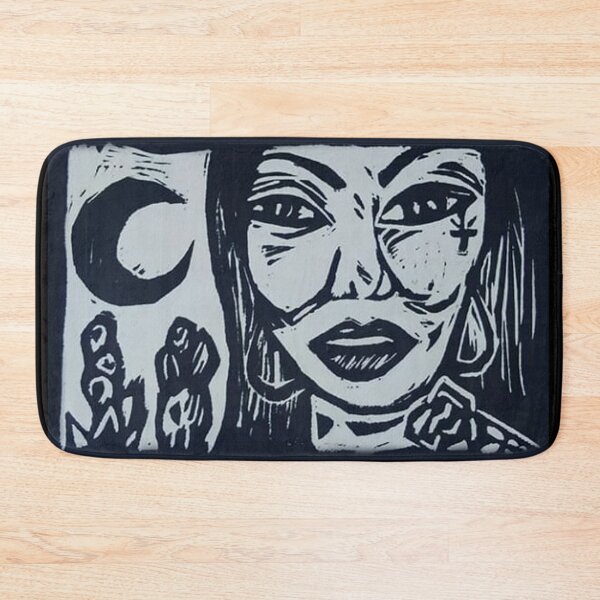 Item preview, La Homegirl Con Su Luna (Grande) designed and sold by Madeline Alvizo Ramirez Studios .