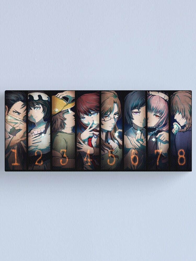 Alternate view of Steins;Gate - Lab Members Canvas Print