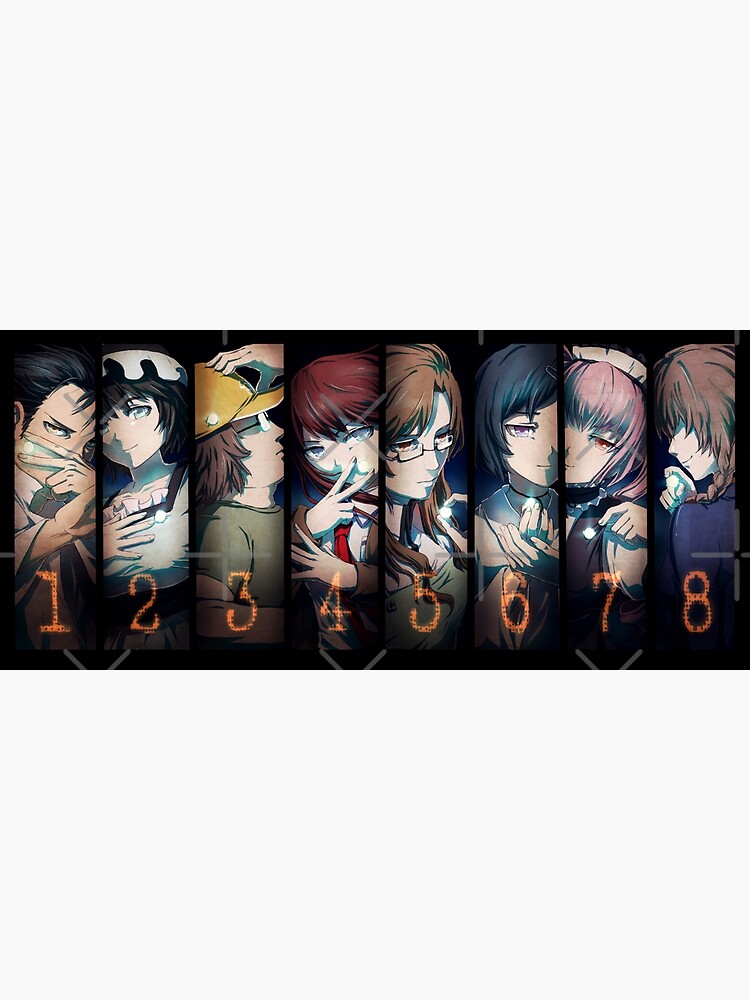 Steins;Gate - Lab Members by Joader
