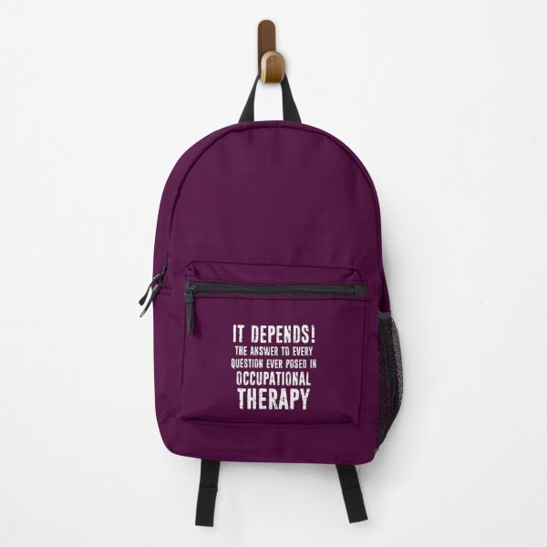 Item preview, Occupational Therapy OT Therapist Gift It Depends Distressed Gift Idea designed and sold by niftee.