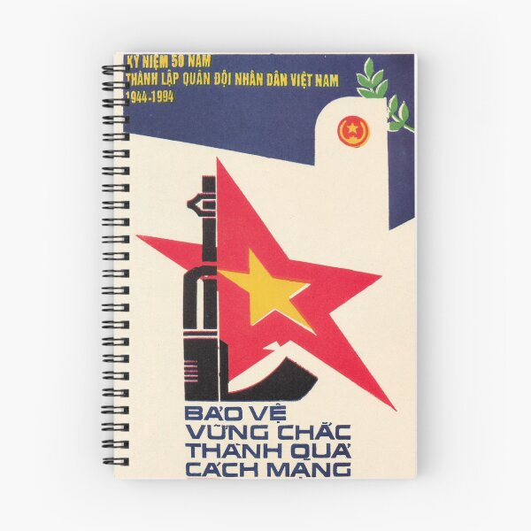 Item preview, Firmly Guard Our Revolutionary Achievements 1994 Vietnam Communism Propaganda designed and sold by retroposters.