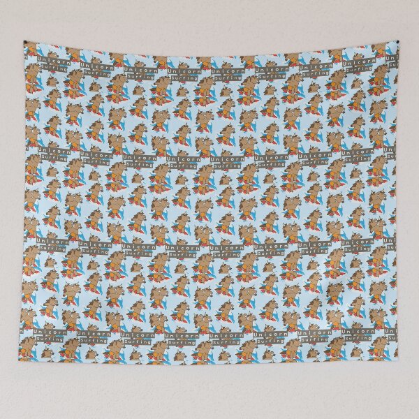 Item preview, Unicorns Surfing  designed and sold by Got-Ya-Bak.