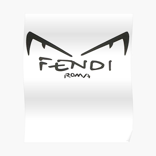 Fendi Logo Posters | Redbubble
