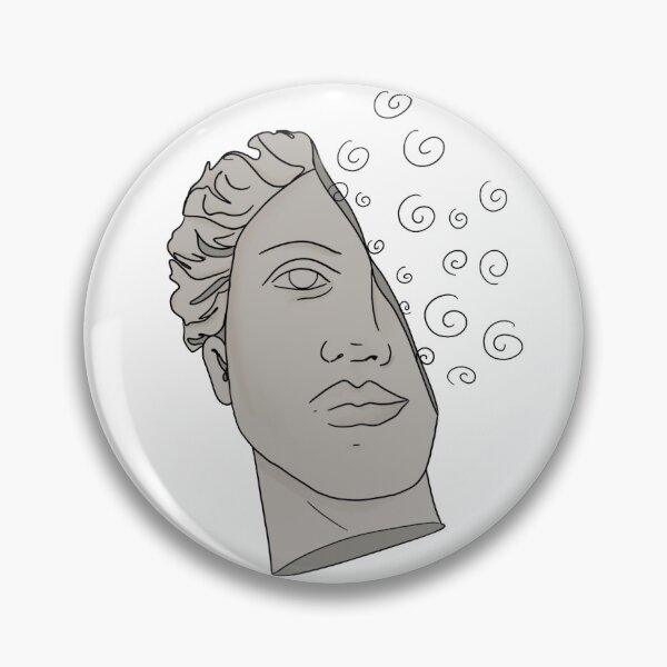 Item preview, Greek face mindless design designed and sold by Laukays.