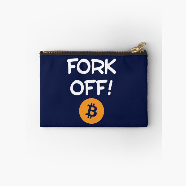 Aperçu de l'œuvre Forkez! (Bitcoin) créée et vendue par Bouzdesigns.