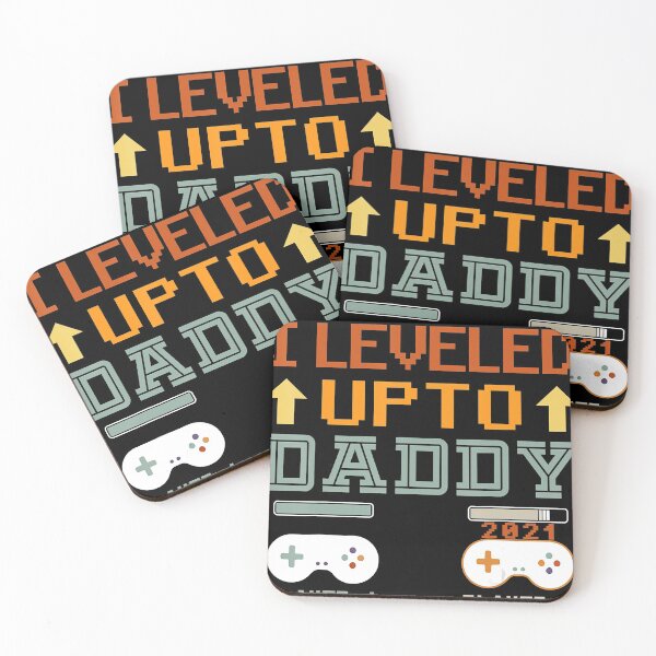 Item preview, I Leveled up to Daddy 2021 Gift Promoted to Daddy Est 2021 designed and sold by KhanWill.