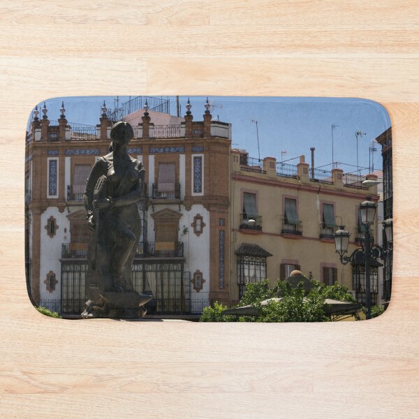 Item preview, Flamenco Dancer Statue in Barrio de Triana - Quintessential Seville Andalusia Spain designed and sold by Georgia Mizuleva.