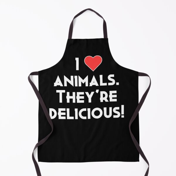 Item preview, I Love Animals. They're Delicious! designed and sold by The Snug & Sassy.
