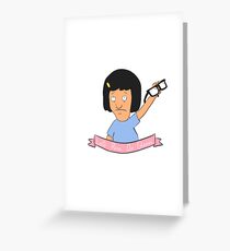 Let's raise our glasses Greeting Card