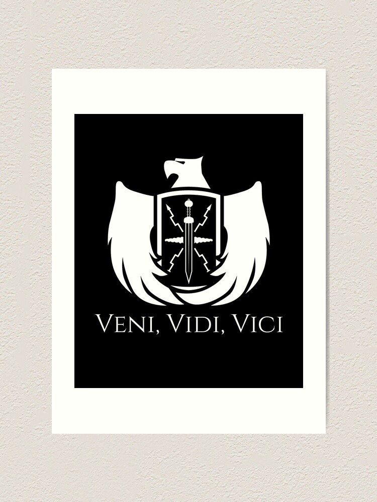 Veni vidi vici Art Print by Standard Prints / Posters