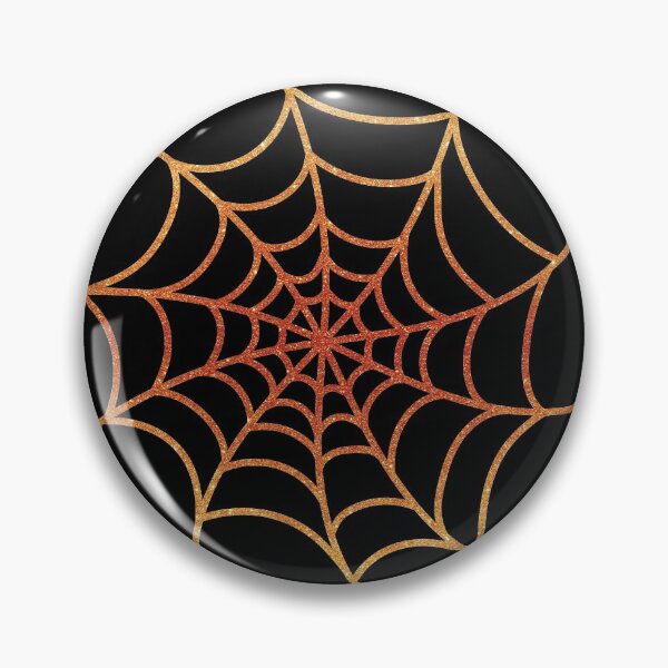 Item preview, Orange Glittery Spider's Web designed and sold by VicEllisArt.