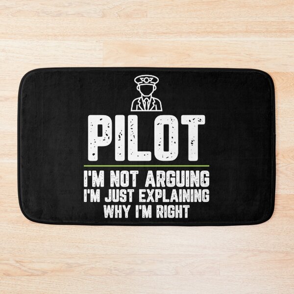 Item preview, Pilot I'm Not Arguing I'm Just Explaining Why I'm Right Pilot Gift Funny Shirt Novelty Gag Gift Office Desk Boss Gift designed and sold by Orange Pieces.