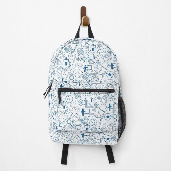 Item preview, Seamless vector pattern with school supplies icons. Background. designed and sold by Dovina.