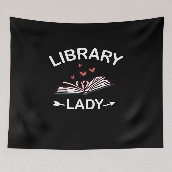 Item preview, Librarian Reading Books Bookworm Gift designed and sold by Ibu83.