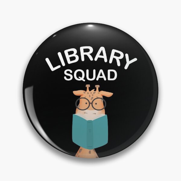 Item preview, Library Squad Reading Books Giraffe Gift designed and sold by Ibu83.
