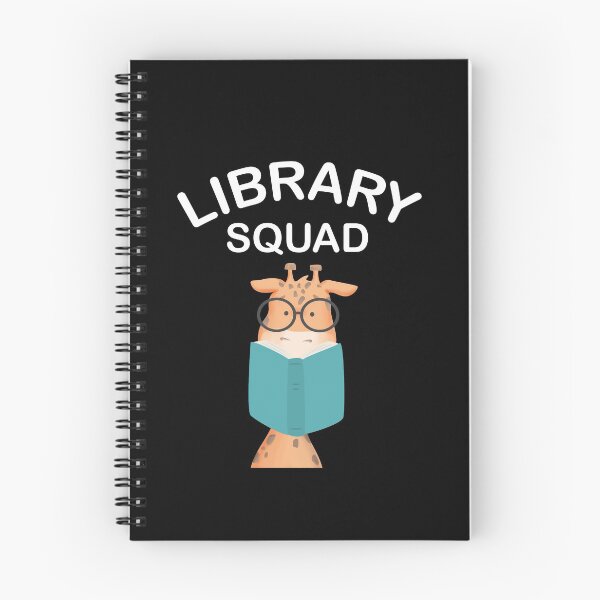 Item preview, Library Squad Reading Books Giraffe Gift designed and sold by Ibu83.