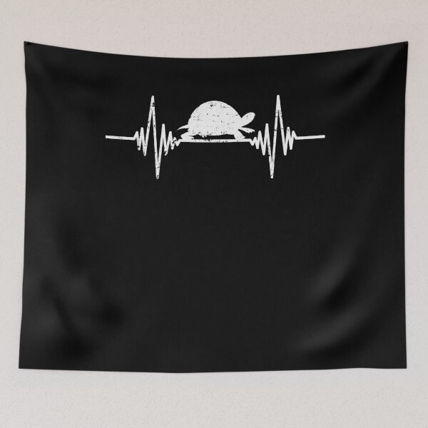 Artikelvorschau, Turtle Heartbeat Turtle entworfen und verkauft von bestshirtdesign.