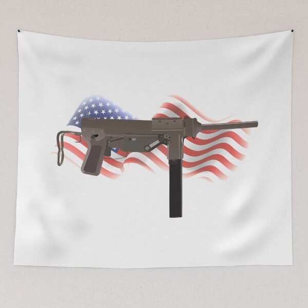 Item preview, Patriotic WW2 M3 Submachine Gun designed and sold by NorseTech.