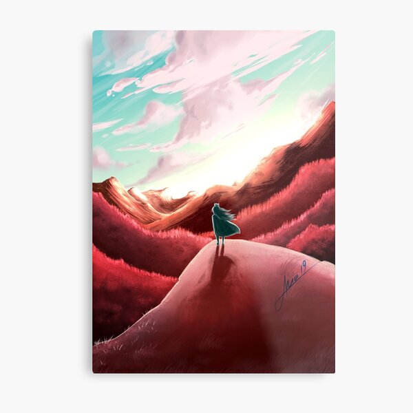Cursed Metal Print