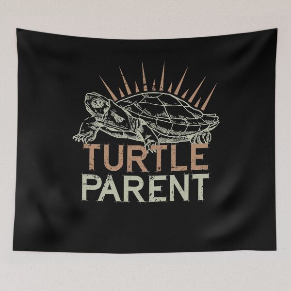 Artikelvorschau, Turtle Parent Turtle entworfen und verkauft von bestshirtdesign.