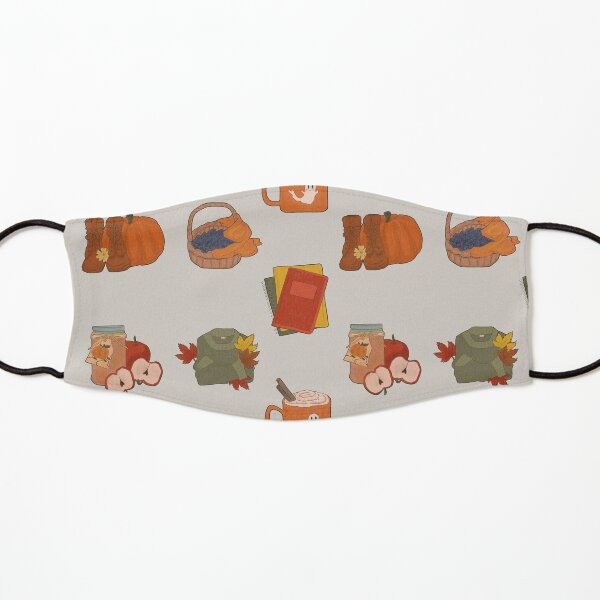 Cozy Autumn Mood Kids Mask