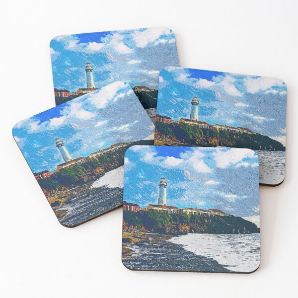Item preview, The Lighthouse Near The Coast designed and sold by ABDULKARIM SEIDI.