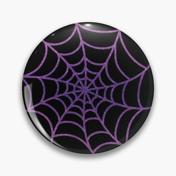 Item preview, Purple Glittery Spider's Web designed and sold by VicEllisArt.