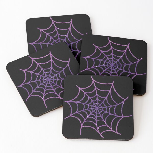 Item preview, Purple Glittery Spider's Web designed and sold by VicEllisArt.