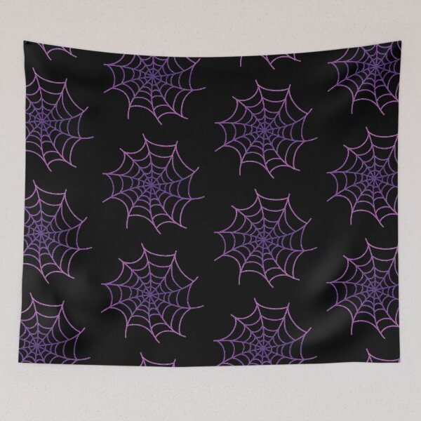 Item preview, Purple Glittery Spider's Web designed and sold by VicEllisArt.