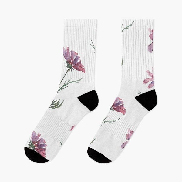 Artikelvorschau, Aquarell lila Blumen entworfen und verkauft von Monika Scheer.