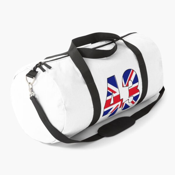 Item preview, Number 43 with UK flag on the background designed and sold by AllShirts21.