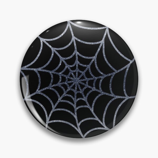 Item preview, Silver Gray Glittery Spider's Web designed and sold by VicEllisArt.