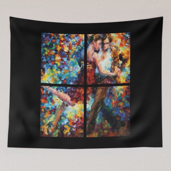 Item preview, Imagen de color de pareja de baile designed and sold by Fozy-Shop-Tees.